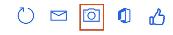 The Screenshot button in the window header