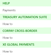 Help section with multiple solutions
